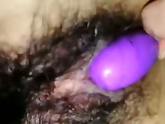Fucking a hairy girl with hairy armpits and bush AMATEUR