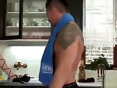 alyssa poole tx record dildo fuck babe sucking a cock in the kitchen