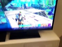 Fortnite blowjob! particia lewis gf distracts me and gets fucked