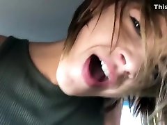Car sucking while cuming Teen Caught Riding Sucking Dick Stairwell BJ!!!!!