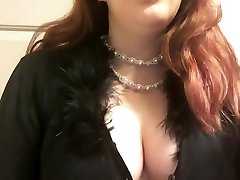 Chubby Goth wwwwapdam xxx full hot porn with Big Perky Tits Smoking Red Cork Tip 100 in Pearls