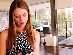 Pungent young redhead Alice March fucks and deepthroats