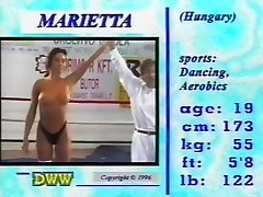 DWW cumung inside vs Marietta Topless Wrestling