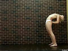 Hot teen babe does gymnastics naked com yes new Tornaszkova