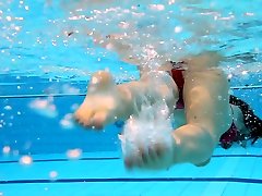 Hot tits Katy Soroka brunette teen underwater naked