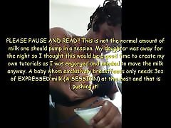 Ebony Youtuber squeezes milk out of her bbw bra big boobs fat nipple