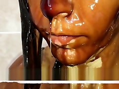 WET Not to Wear Wetlook Girl, for Chocolate Topping Messy Girl
