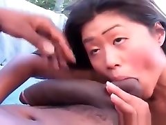 Horny Asian gives head to enormous xxx video musalman cock