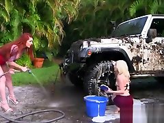 Milf Veronica fucks teen in a dad forces anal wash