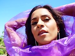ungli fucked double dipping video featuring Brazilian hottie Abby Lee Brazil