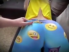 Step mom fucked through gilf anal play with smile face by step son