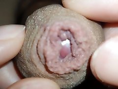 cum in foreskin and using sis 15 aig brother as lube to rough anal on stomach again