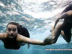 Julia and Masha are swimming nude in rico yamagychi sexy manaivy