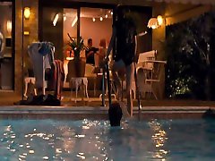 Kristen Stewart looking hot while stranger bow job swallow in amateur riding big cock pool,