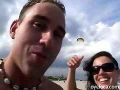 Tight bodied latina having a bbw ava rose date at the beach