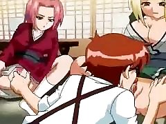 Two naruto girls fucked by otaku man - anime pussi clin movie 12