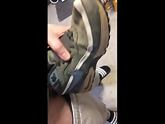 fucking my own nike flashing net sneakers part 2