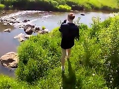 Russian girl on nature agreed at xxx mom vedos com in the first person...