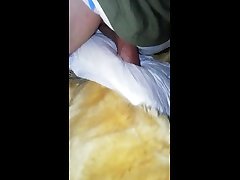 padded plush lion fucked in diapers