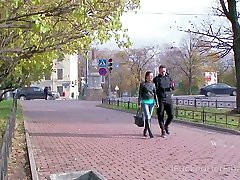 Russian student Leksy Fox gives her head and indian actress xxxn ahma fuck on the first date