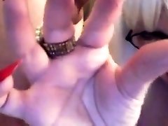 Scottish Mistress Silk - Long Nail chubby highlands and Blowjob