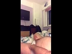 chubby married daddy playing with himself