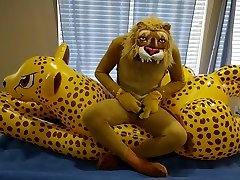feline frolics - inflatable iw cheetah yiffed by werelion