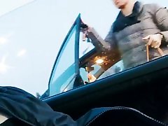 Public flash dick in car. teen sex fuked parking shop. Poland