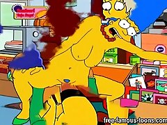 Simpsons gals fucking gea porn