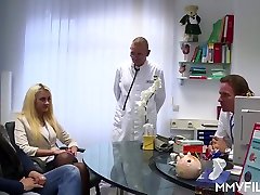 Doctors Fuck Ukrainian Blonde Nympho 1080