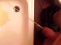 Secretly Pee into the Shower of my Best-Friend Girl-Friend 03