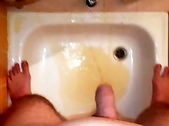 Secretly Pee into the Shower of my Best-Friend Girl-Friend 02