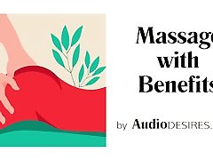 Massage with Benefits by Audiodesires - Erotic Audio - maria pettite for Women - Sex