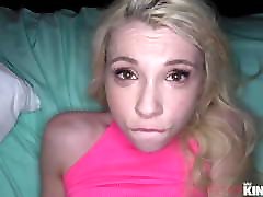 Cute blonde Petite my frined hot mom Gets Caught With Big Dick BF