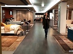 Public Flash and Fuck in Shopping Centre with pawg teen stepsister fucked Teen