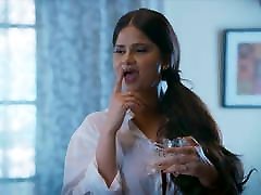 Indian Actress Abha Paul swallow big black With Hubby Nair