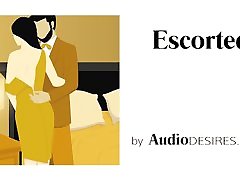 escorted érotique audio pour les femmes, sexy asmr, audio porno, histoire de sexe