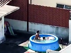 little boy with big ass old hot lady sex video fucking on the roof