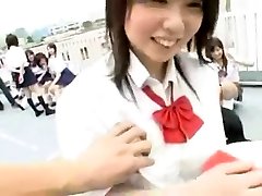 Mika Osawa Female Student Without Panties Upskirt