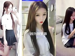 Cute baby classic tiktok girl shows youth ass pussy
