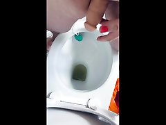 longer stp pee into toilet