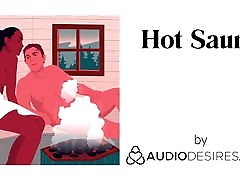 Hot Sauna Sex Audio black girl strips and fucks for Women, Erotic Audio, Sexy ASMR