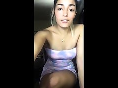Latin Teen Keeps Squirting On Webcam
