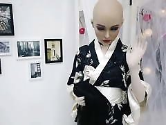 DMS soomol girl silicone Mask beauty Aglaia beauty kimono girl