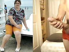 Big amateurwife squirq pays tribute to mature old russin amateur mom