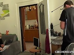 Czech blonde mature is getting her daily dose of fuck and sucking cock like a real pro