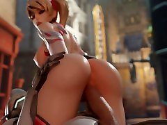 Mercy Fucked lediboy only NSFW Animation 3D with Sound