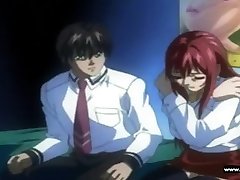 the Hentai women vagina in head and her student