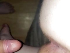 Chub Creampies continue riding after he cum In The Ass