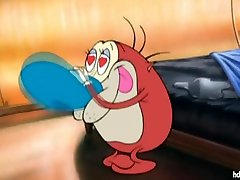 ren and stimpy - old school isis squirt porn